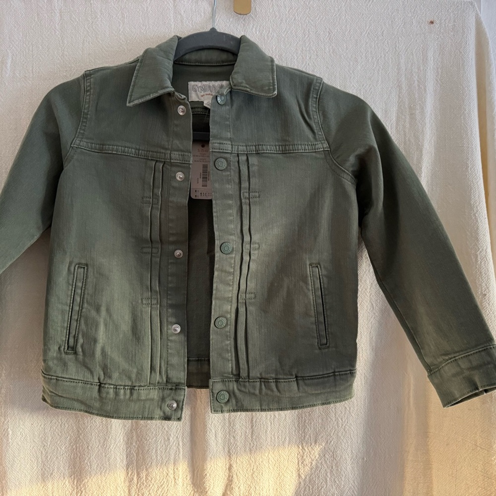 Gymboree Olive Green Jean Jacket